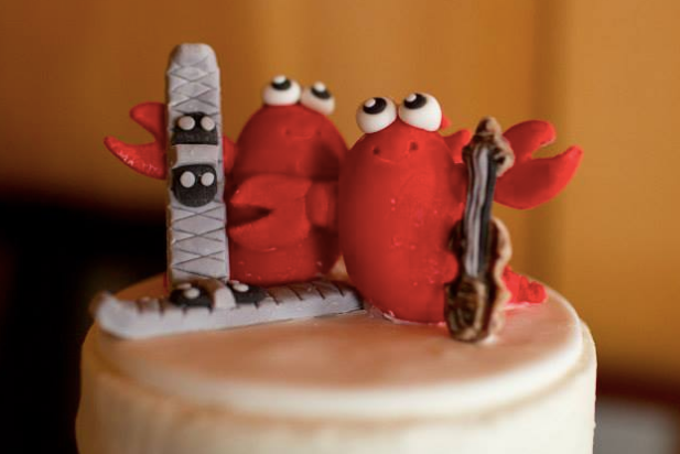 Lobster Wedding Cake Topper
