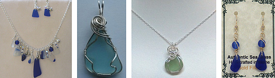 Sea Glass Maine Made Barn Wedding Jewelry Lively Accents