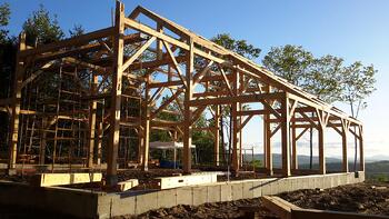 Granite Ridge Barn Construction