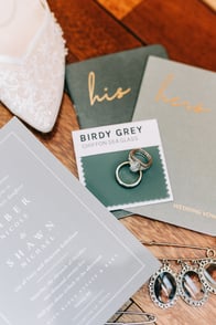 wedding trend green sea glass